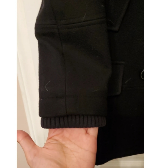 Mango black wool coat - Picture 2 of 4